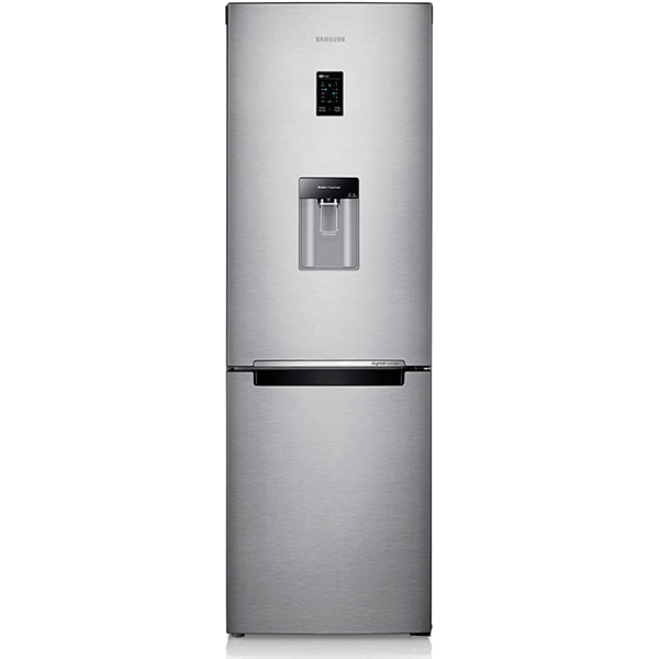 Refrigerator Freezer (Freestanding, Graphite, Metal, Upright, LED, Glass, 308L) - A+