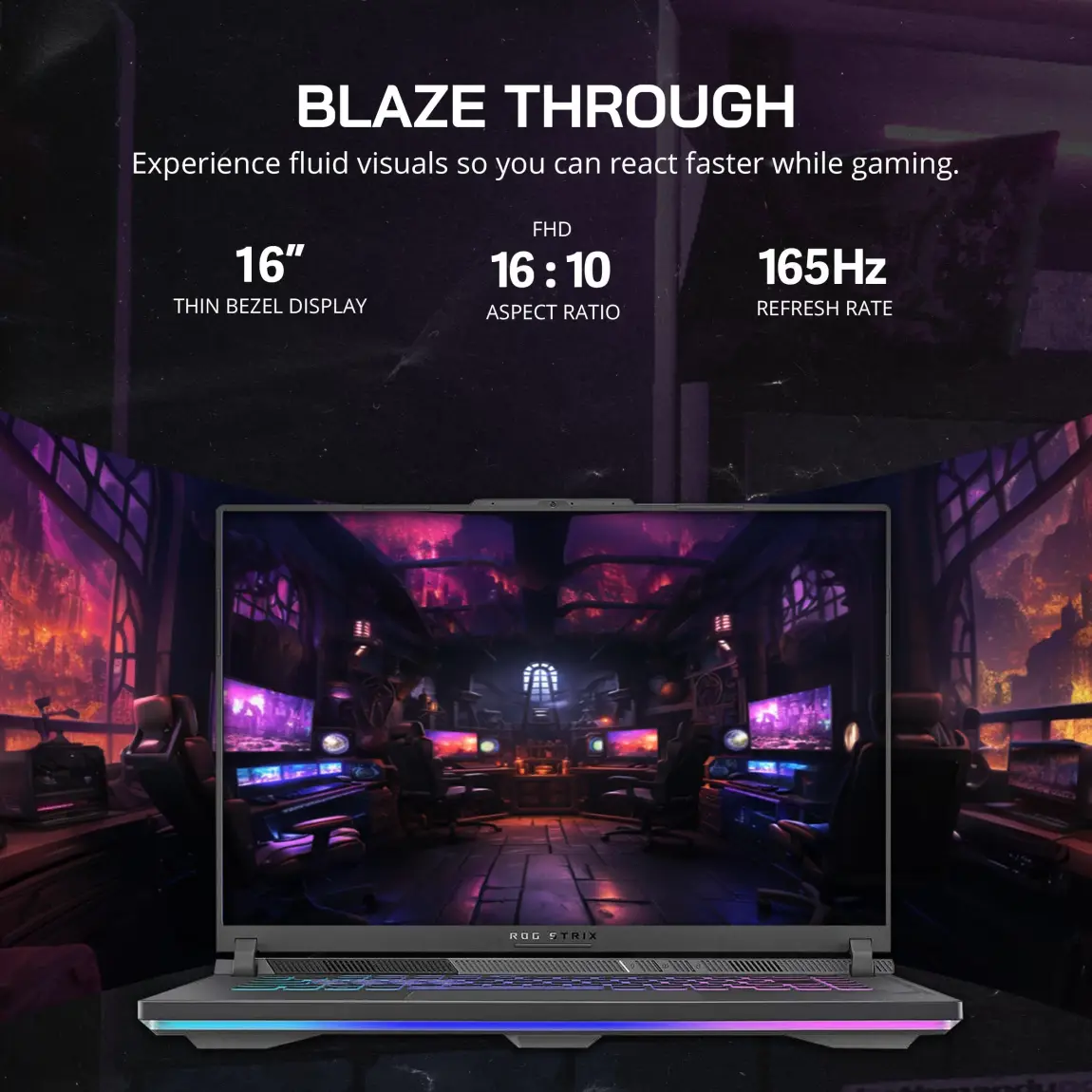 ASUS ROG Strix G16 and Strix Scar 15 Gaming Laptop, 15.6”and 16”