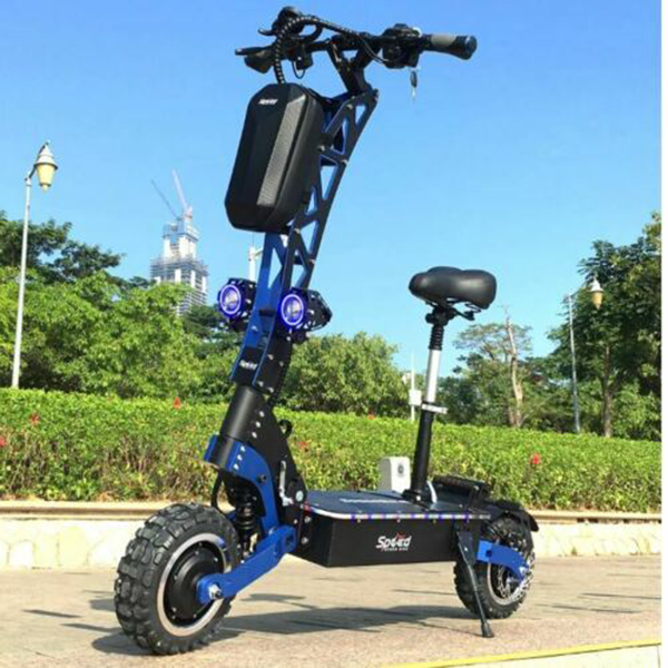 7000W/72V TWO WHEEL 11IN. FOLDING OFF ROAD ELECTRIC SCOOTER FAST
