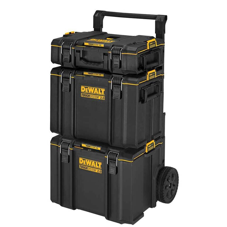 Dewalt DWST60436 three-in-one toolbox heavy-duty rolling tower mobile toolbox