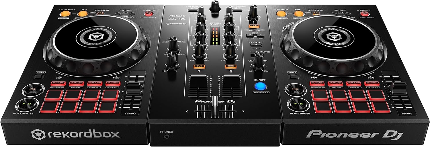 Pioneer DJ DDJ-400 2-Deck Rekordbox DJ Controller