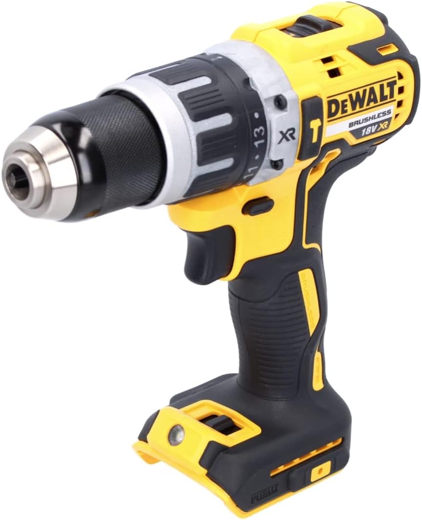 DEWALT DCD796N 18v XR Li-Ion Brushless Compact Combo Hammer + 2 Pack Waitley 18V 5.0A DCB184 Battery + Charger