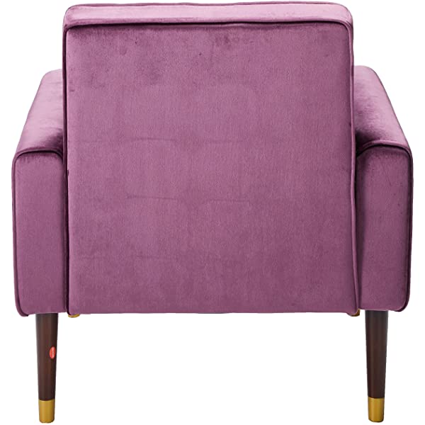 Christopher Knight Home Betsy Velvet Armchair, Modern Glam, Button-Tufted, Waffle Stitching, Raisin